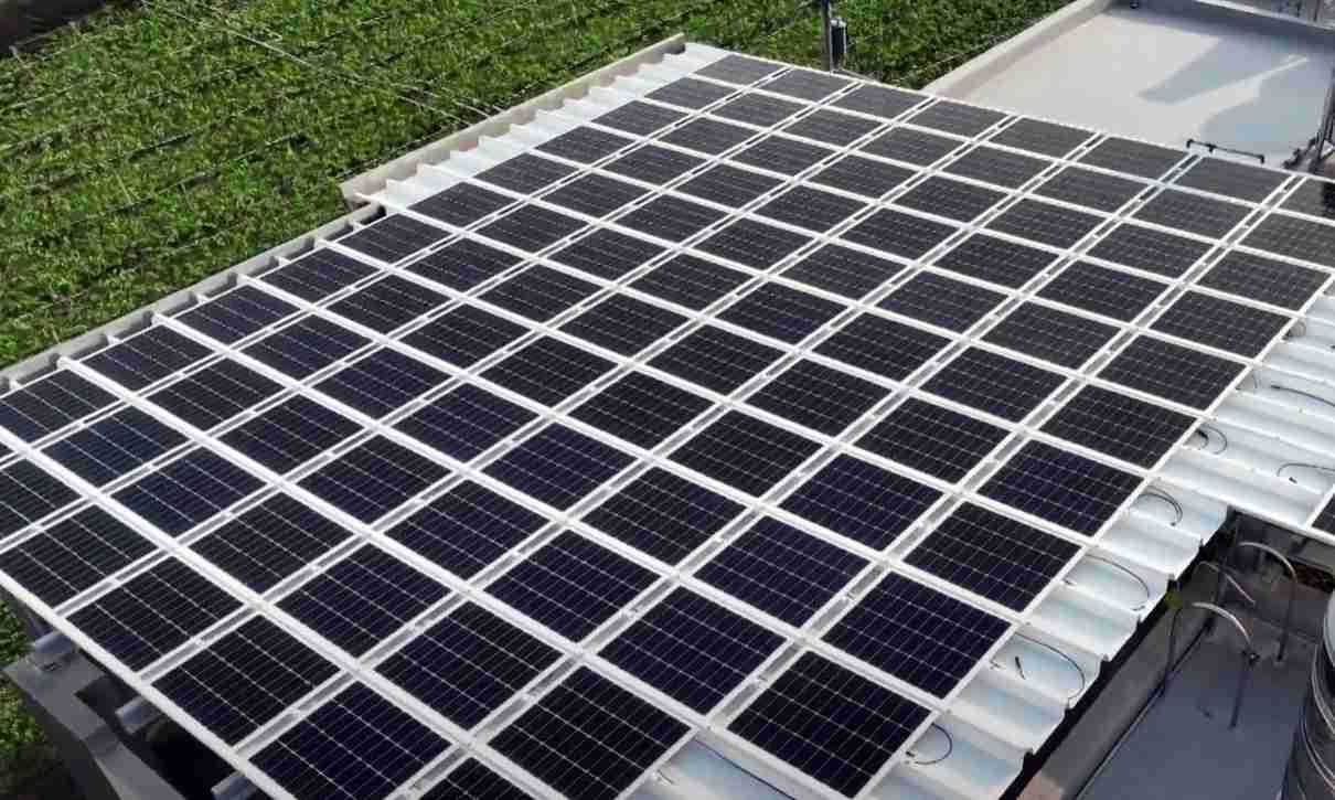 万利SunSteel光电浪板升级双玻结构，，，以提升机械负载强度及气候耐候度，，，可广泛运用于多元场域